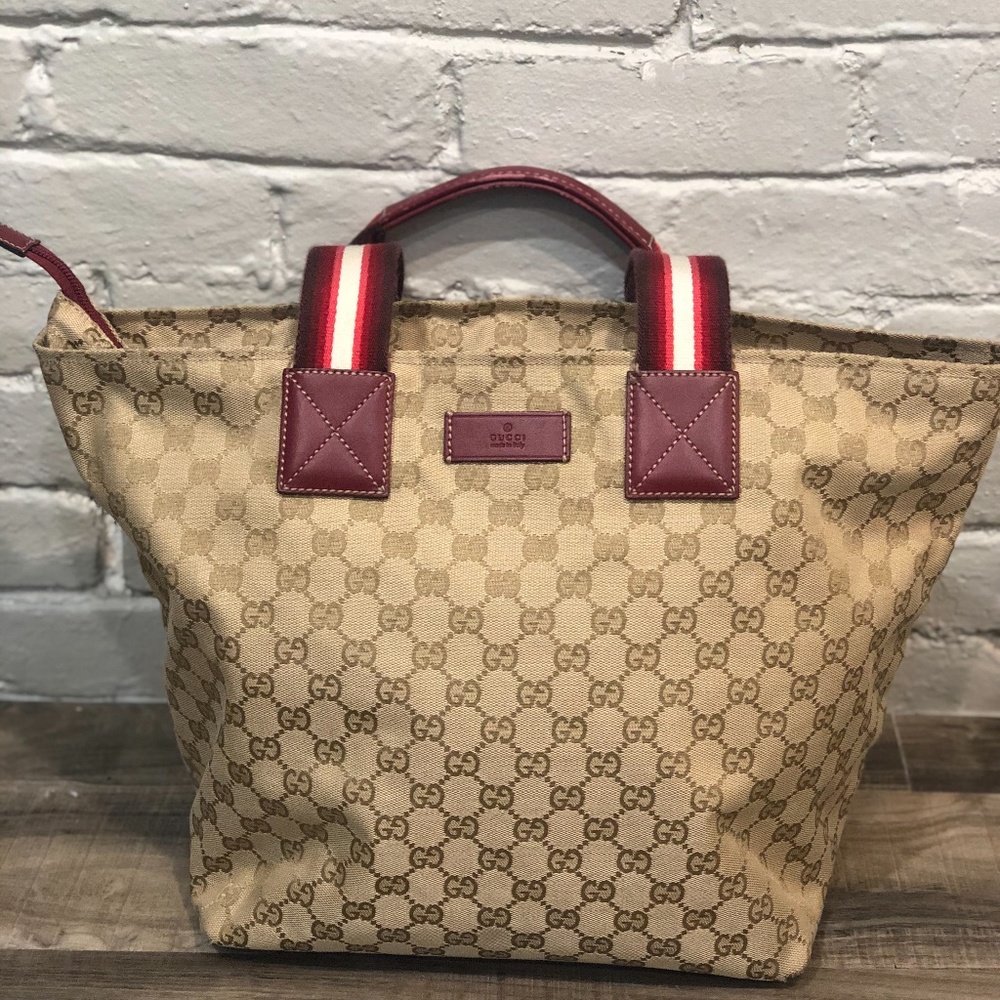 ❌SOLD❌Gucci Canvas Monogram  tote